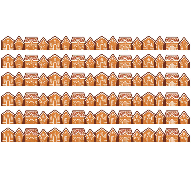 Bordures découpées à la main Gingerbread