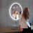 Portsmouth LED Lighted Bathroom Mirror with Defogger – Wall-Mounted Vanity Mirror with Touch Control, Dimmable Lighting & Adjustable Color Temperature-29040919