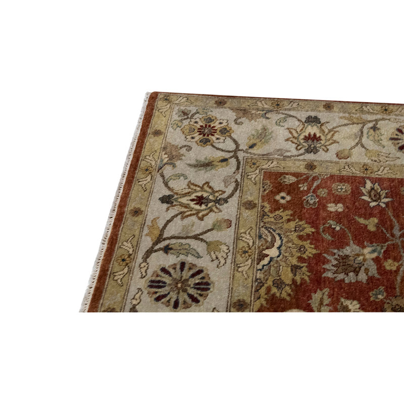 Wool Floral Area Rug