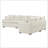 Sofa Bed Pull Out Sofa Sleeper with Two Back Pillows, Two USB Ports and Two Power Sockets-749924868