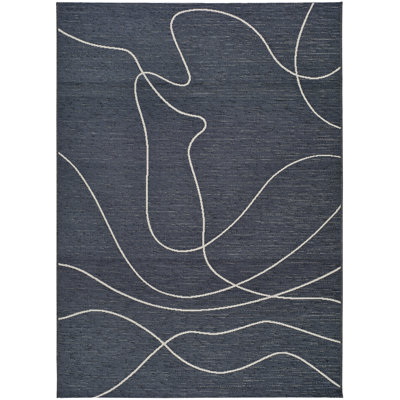 Aramen Rectangle Floral Indoor / Outdoor Area Rug