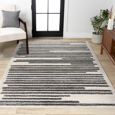 Tapis crème / noir Augie