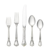 Chantilly 5 Piece Sterling Silver Flatware Set, Service for 1