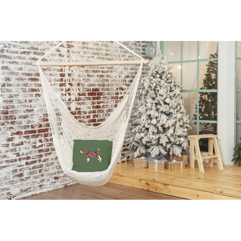 Warmest Wishes Doggie, Vert buis, 16 po x 16 po