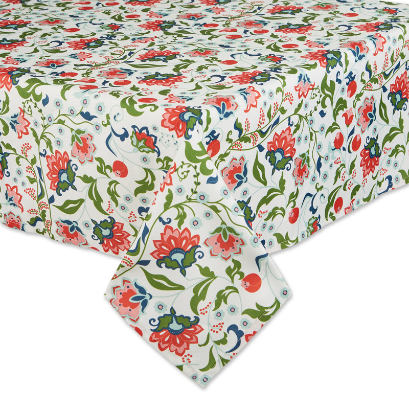 Afandor Floral Table Runner, 84" L x 60" W
