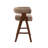 Upholstered Counter Stool With Barrel Back, Modern Counter Height Bar Stool For Kitchen/Dining Room-639882648