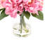 Arrangement floral pivoines Tania dans un vase décoratif
