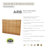 Solid Wood Shower Mat-20357537