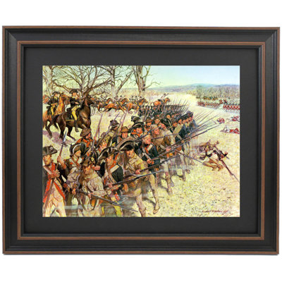 Battle of Guilford Courthouse by Charles McBarron | Framed Print
