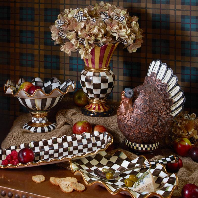Courtly Check® Compote Platter