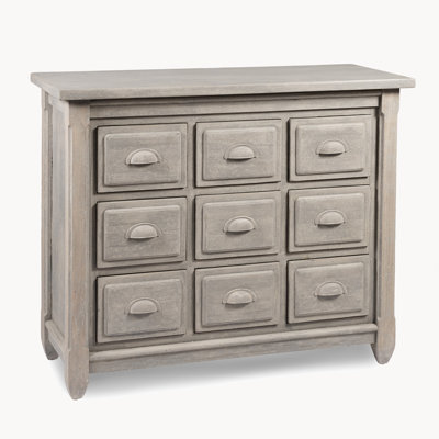 Sears Solid Wood 110 cm W Chest of 9 Drawers