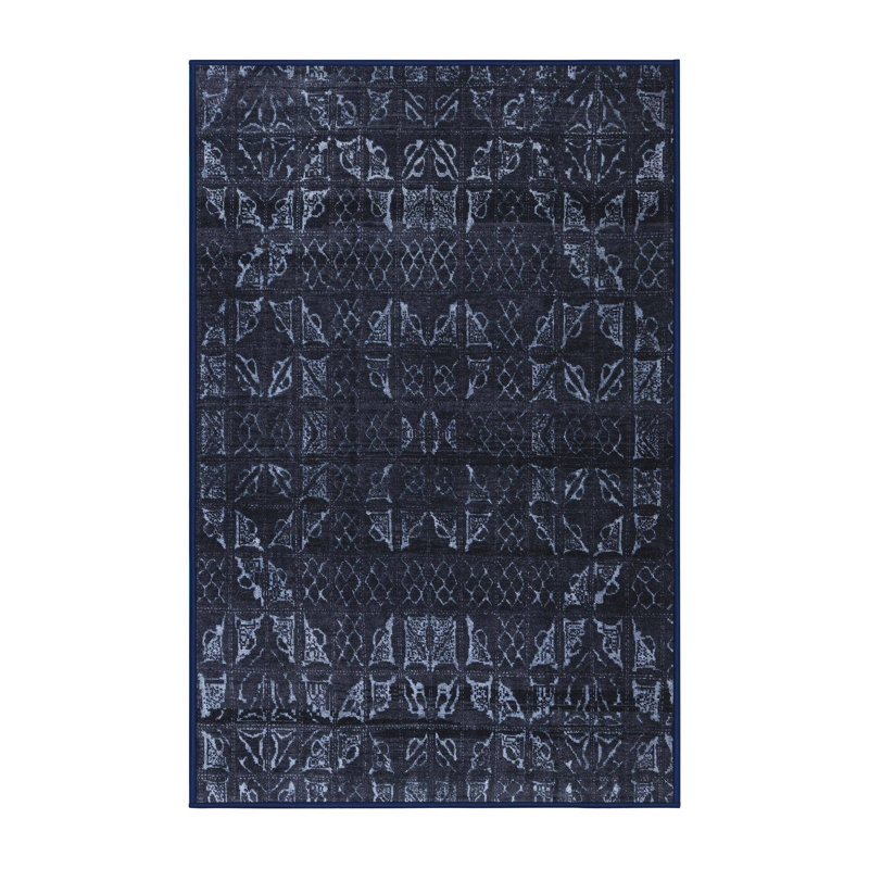 Abstract Indoor Rug, Rectangle 2' x 3'
