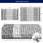 Mersin Gradient Chenille Water Absorbent Soft Plush Bath Rug-1392643311-1392643309