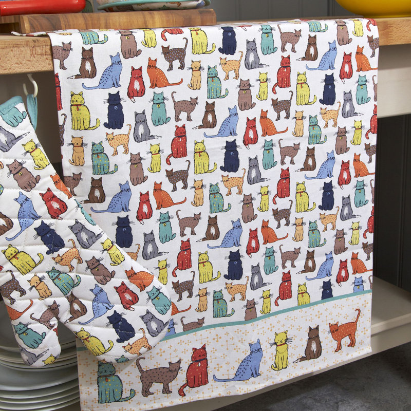 Catwalk Cotton Tea Towel Kitchen Towel