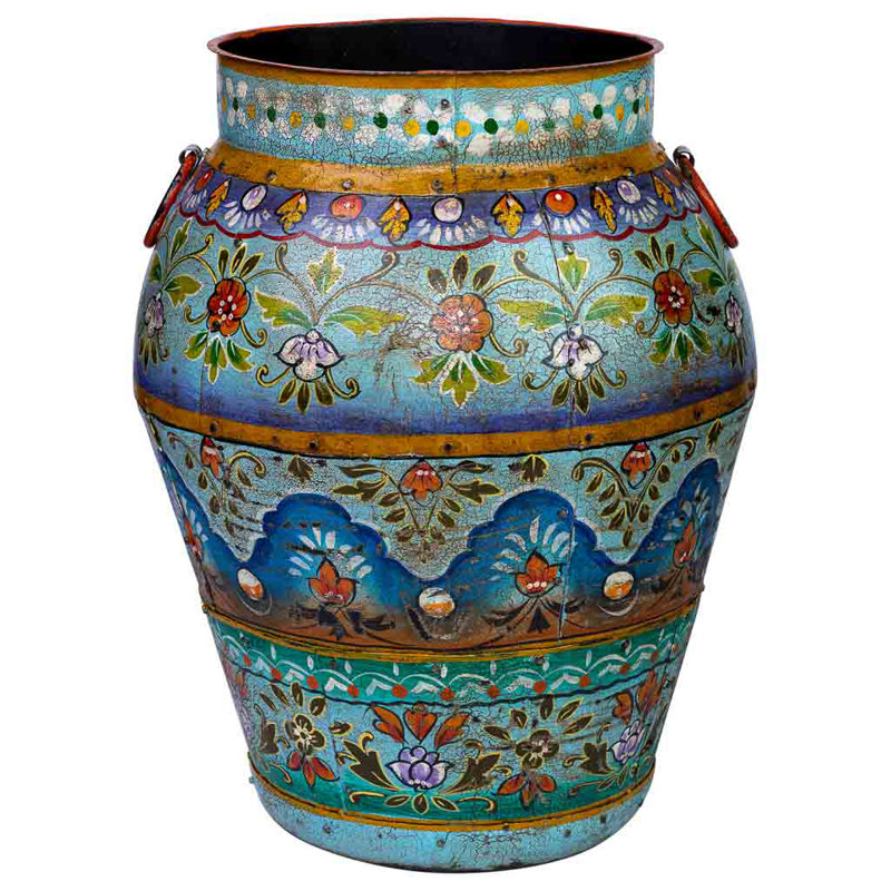 Casiodoro Metal Table Vase