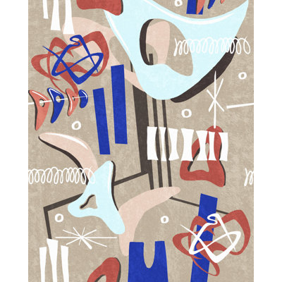 Revival (Mid Century Modern) Abstract Wallpaper Roll