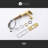 Dean Collection Single-Handle 1-3 Hole Lavatory Bathroom Sink Faucet with Matching Deck Plate - Brushed Gold-69934664