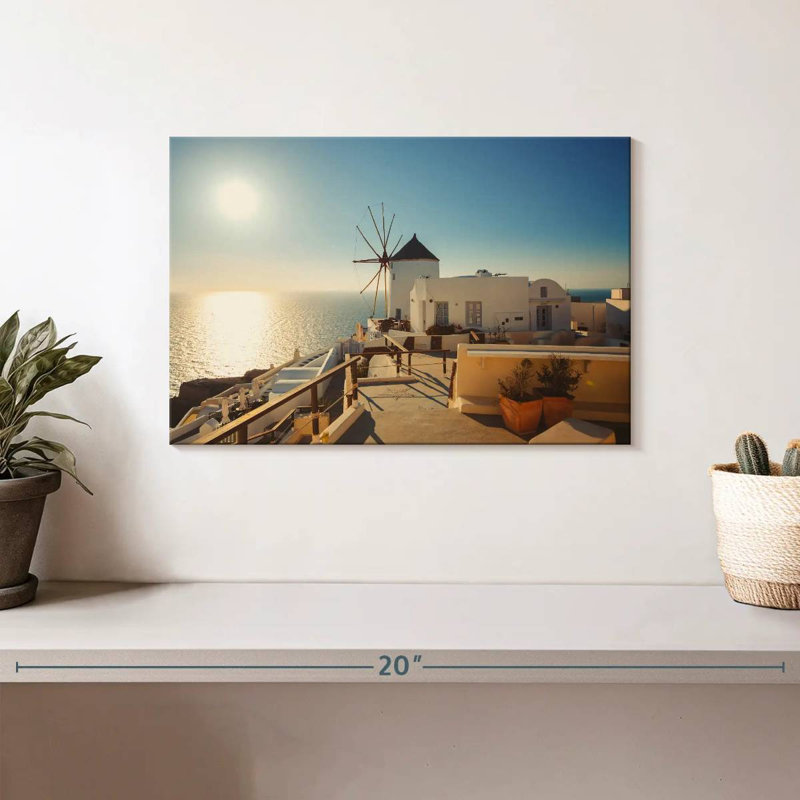 Gillard Coastal Santorini View, H 8 po x l 12 po