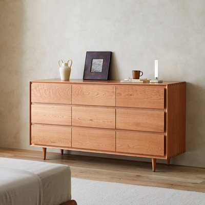 Modern Simple Solid Wood Storage Porch Cabinet Solid Wood Accent Chest