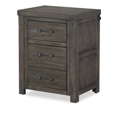 Archie 2-Drawer Solid Wood Nightstand
