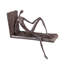 Serre-livres «Man on Ledge Iron Sculpture»