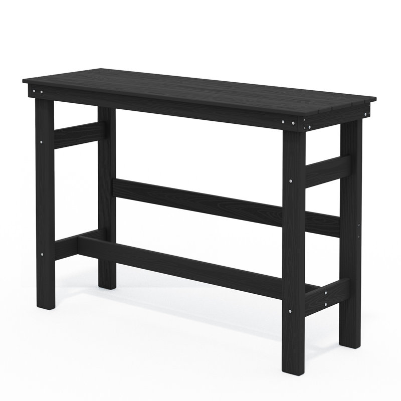 Raise Rectangular Outdoor Table, Brown