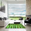 Tapis 100% motif lavable à la machine 2989 pat1578-GRN-67937821
