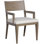 Ridge Upholstered Arm Chair