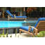 Brianna Outdoor Teak Chaise Lounge