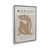 Cadre flottant en chrome poli
