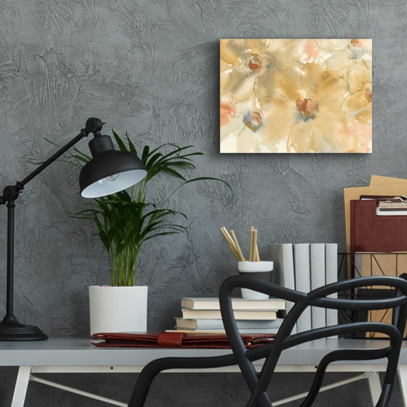 «Neutral Blooms» par Chris Paschke, H 12 po x l 16 po x P 0,13 po