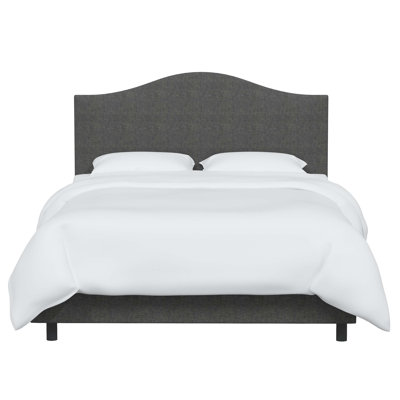 Morris Linen Upholstered Bed