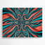 Art mural bleu op Op 15