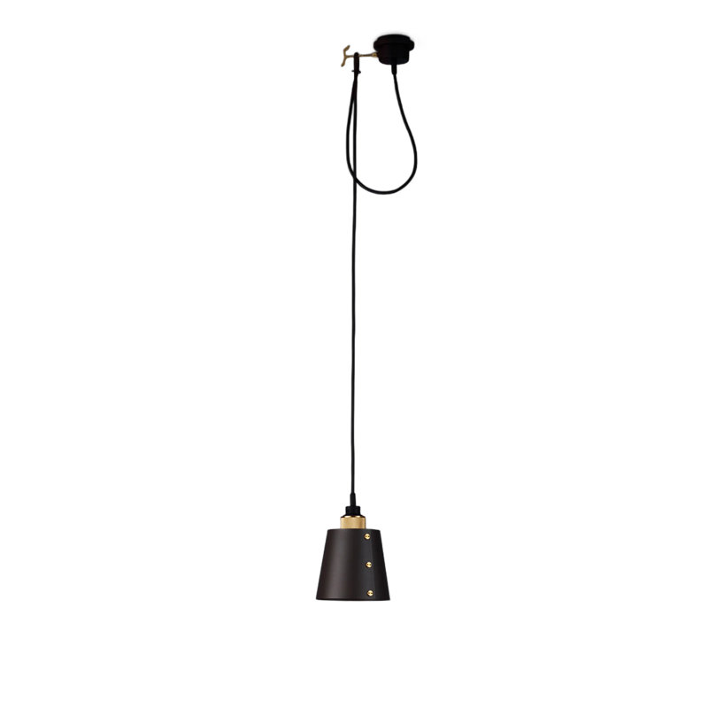 1 - Light Pendant, Smoked Bronze, Graphite