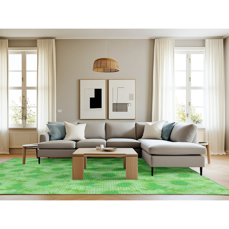 Floral Indoor Rug, Rectangle 8' x 12'