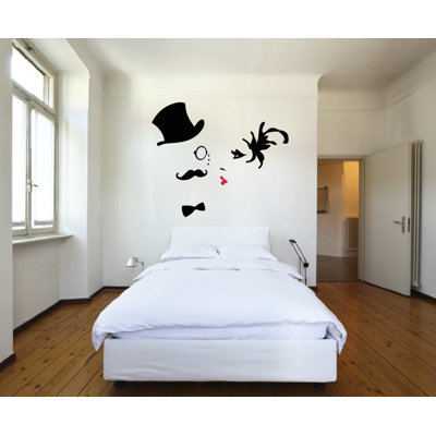 Décalcomanie murale style twenties rugissant