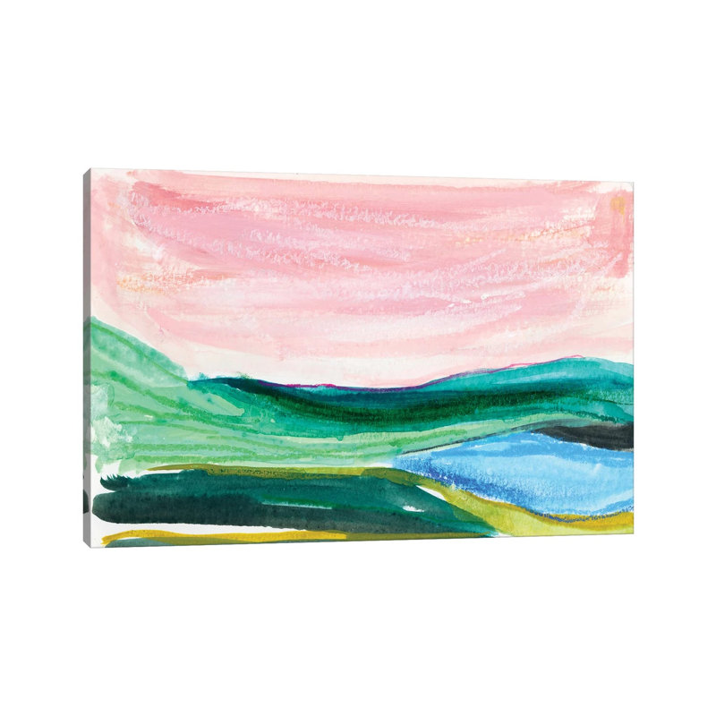 Abstract L by Joy Ting - Wrapped Canvas Gallery-Wrapped Canvas Giclée, 66.04 cm H x 101.6 cm W