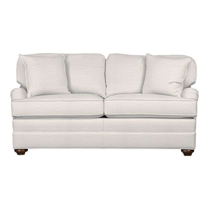 East Lake Loveseat, Nadia Parchment, Havana