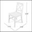 Ensemble de 2 chaises de ferme-856833574
