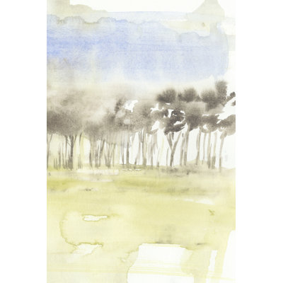 Split Treeline II by Jennifer Goldberger - Wrapped Canvas Art Prints