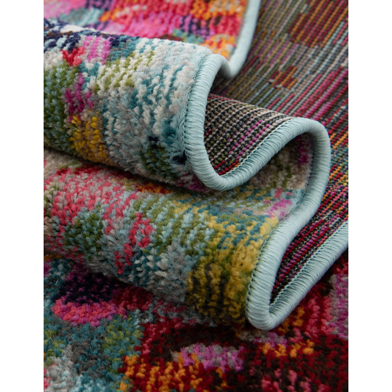 Hashimoto Abstract Multi Area Rug, Round 10'