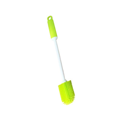 Water Bottle TPR Silicone Cup Cleaning Brush Bottle For Kitchen Use