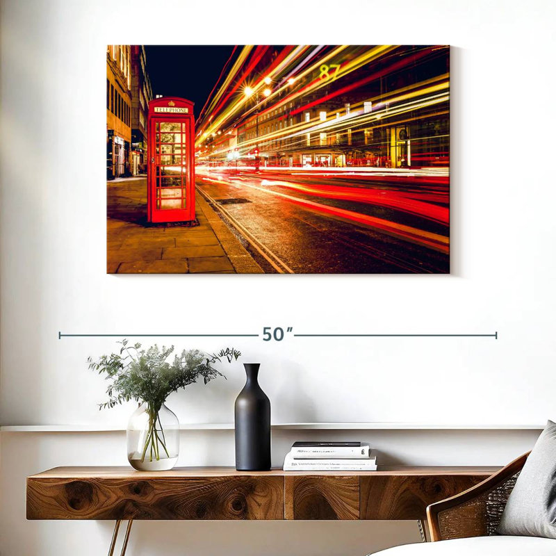 Nicci London Telephone Booth, 26" H x 39" W