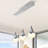 Yuika 1 - Light Chrome/White LED Pendant