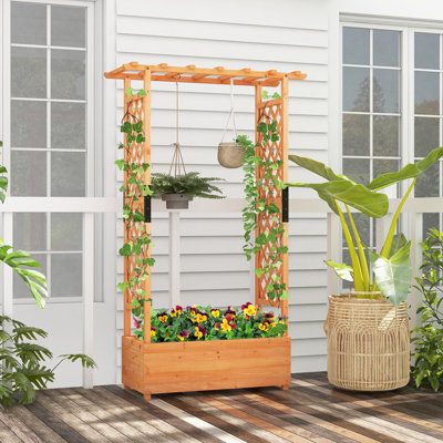Wood Planter Box