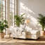 ChuangYuan 37" W x 52" D x 34" H Chenille Fabric Manual Single Recliner Chair with Ottoman