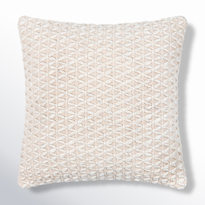 Sotavento Reversible Throw Pillow, Square 18" x 18", Down