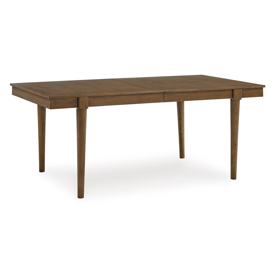 Leangela Solid Wood Base Dining Table Wildon Home®