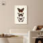 Décoration murale empilable sur toile Butterfly Stack par Art Remedy, galerie tendue, 30 x 45-623696673-623696681