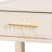 Wooley Mid-Century Fluted Wood 1-Drawer Nightstand-1286910489